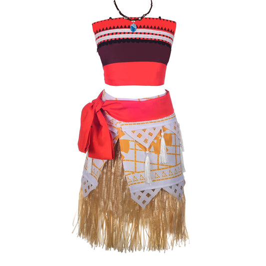 Lito Angels Princess Ocean Adventure Costume Fancy Dress Up for Kids Girls, Halloween Birthday Party Outfit Set