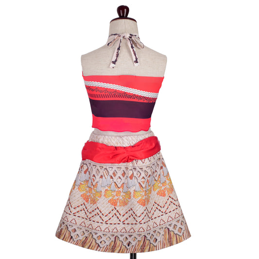 Lito Angels Princess Costume Fancy Dress Up for Kids Girls, Halloween Birthday Party Outfit Top & Skirt 2 Pieces Set