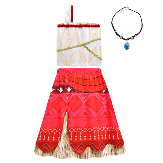 Lito Angels Ocean Princess Costume Fancy Dress Up Party Outfit for Little Kids Girls Age 2-8 years