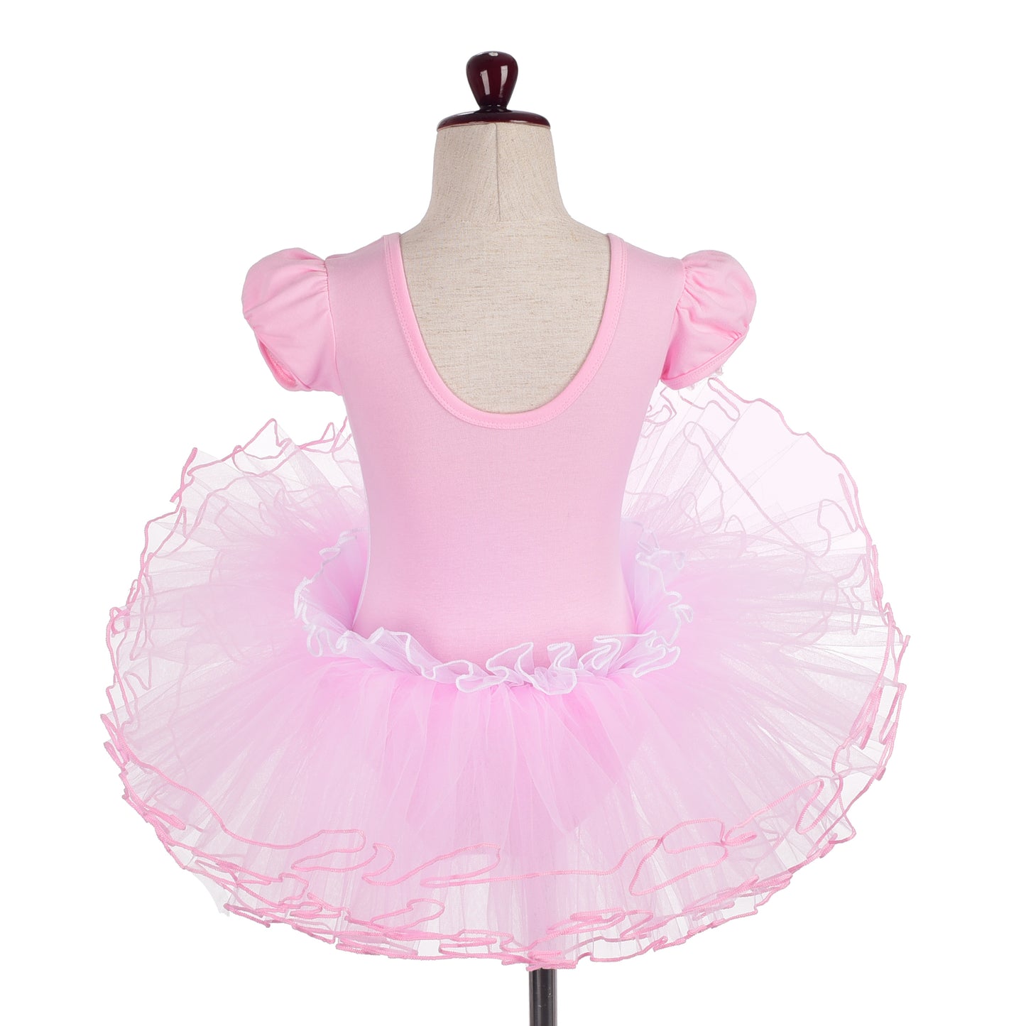 Girls Swan Ballet Tutu Dress Ballerina Dance Wear Leotard with Skirt