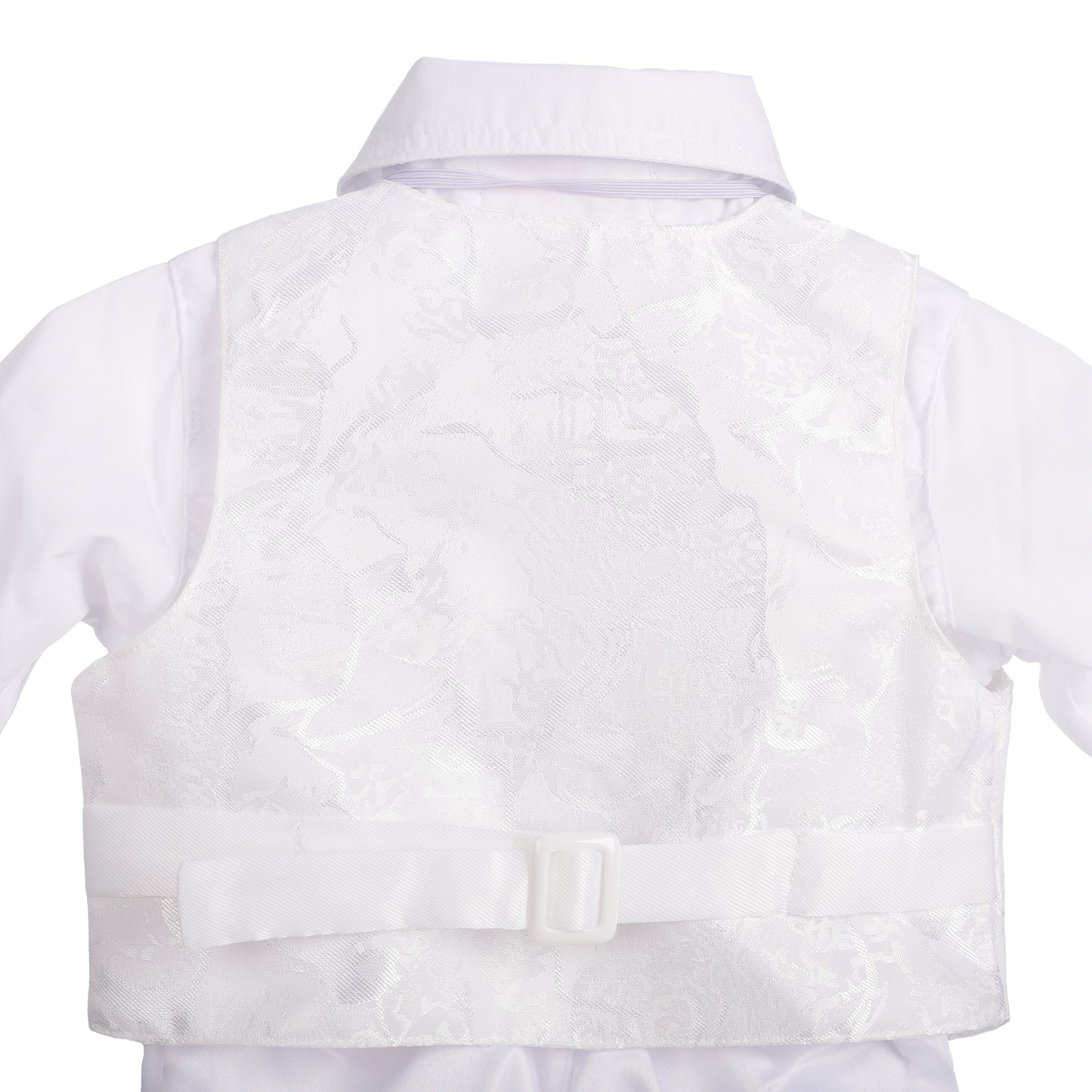 Baby Boys Christening Clothing Baptism Outfits with Bonnet - Long Sleeve