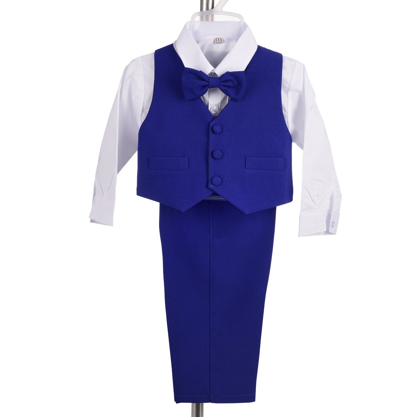 Baby Boys' Suits & Blazers Wedding Outfit 5 Pieces Set - Royal Blue